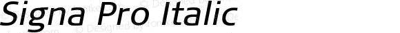 SignaPro-Italic