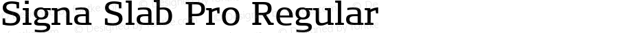 Signa Slab Pro Regular