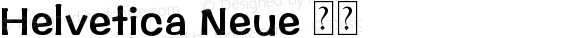 Helvetica Neue Italic