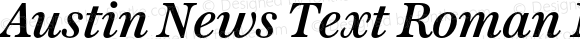Austin News Text Roman No 2 Italic