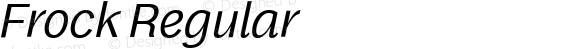 Frock Italic