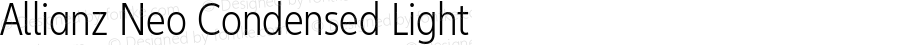 Allianz Neo Condensed Light Version 1.10, build 7, g2.4.2 b987, s3