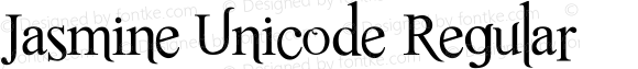 Jasmine Unicode