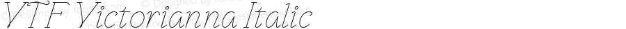 VTF Victorianna Italic