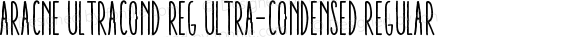 Aracne UltraCond Reg Ultra-condensed Regular