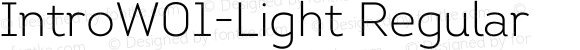 IntroW01-Light Regular