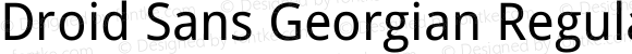 Droid Sans Georgian Regular