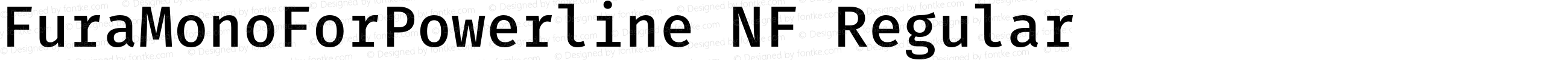 Fura Mono Medium for Powerline Nerd Font Complete Mono Windows Compatible