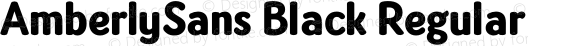 AmberlySans Black Regular Version 1.000;PS 001.000;hotconv 1.0.88;makeotf.lib2.5.64775