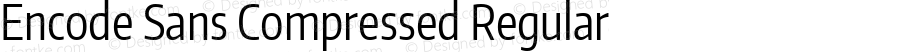 Encode Sans Compressed