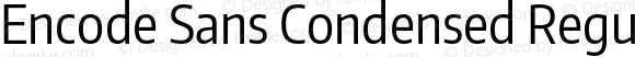 Encode Sans Condensed Regular