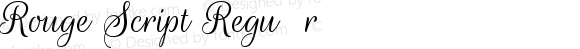 Rouge Script