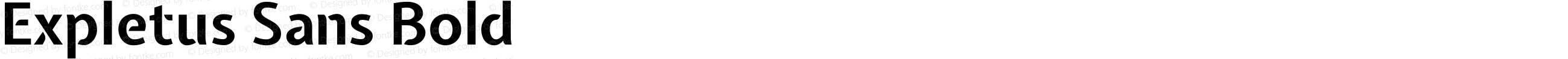 Expletus Sans Bold
