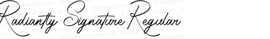 Radiantly Signature Regular