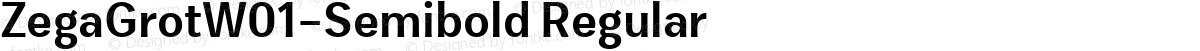 ZegaGrotW01-Semibold Regular