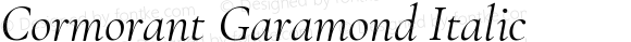 Cormorant Garamond Italic