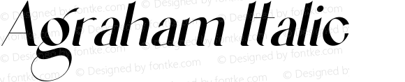 Agraham Italic