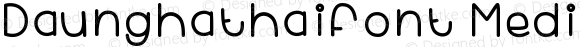 Daunghathaifont Medium