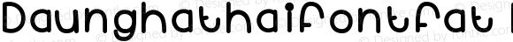 Daunghathaifontfat Medium