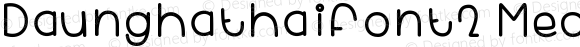 Daunghathaifont2 Medium