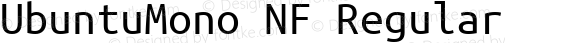 Ubuntu Mono Nerd Font Plus Font Awesome Windows Compatible