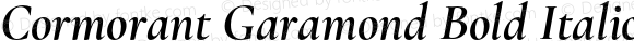 Cormorant Garamond Bold Italic