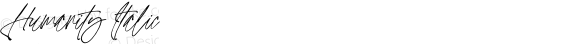 Humanity Italic Version 1.00;June 10, 2021;FontCreator 13.0.0.2683 64-bit