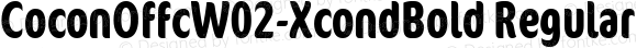 CoconOffcW02-XcondBold Regular