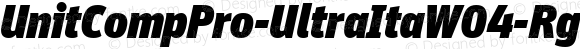 UnitCompPro-UltraItaW04-Rg Regular