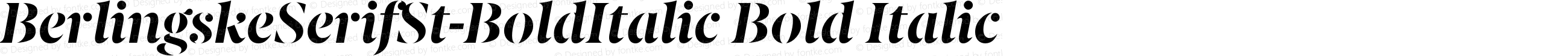 BerlingskeSerifSt-BoldItalic Bold Italic