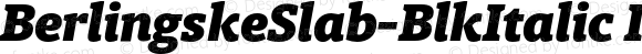 BerlingskeSlab-BlkItalic Italic