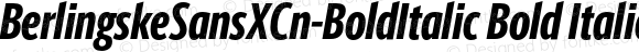 BerlingskeSansXCn-BoldItalic Bold Italic