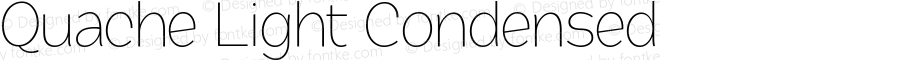 Quache Light Condensed 1.001