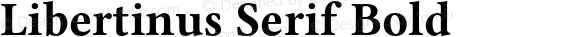 Libertinus Serif Bold