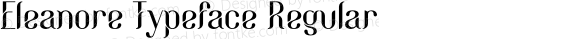 Eleanore Typeface Regular