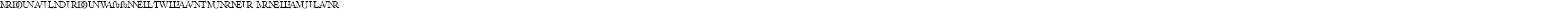 Ronaldson W00 Ligatures
