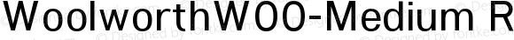 WoolworthW00-Medium Regular