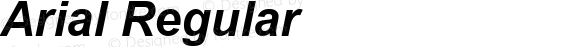 Arial W01 Bold Italic