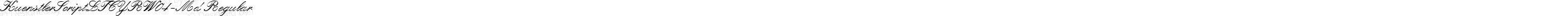 KuenstlerScriptLTCYRW04-Md Regular