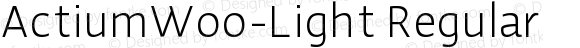 ActiumW00-Light Regular