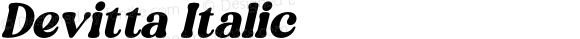 Devitta Italic