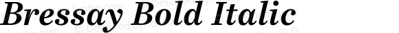 Bressay Bold Italic