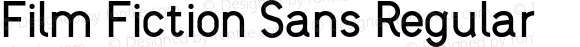 FilmFictionSans-Regular