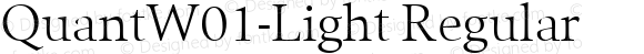QuantW01-Light Regular