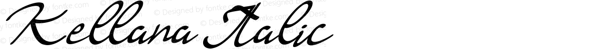 Kellana Italic