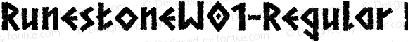 RunestoneW01-Regular Regular Version 1.0