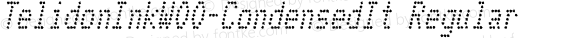 TelidonInkW00-CondensedIt Regular