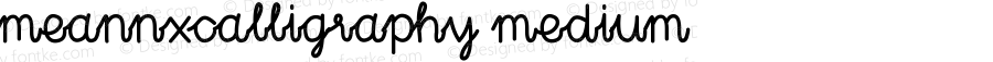 MEANNXcalligraphy