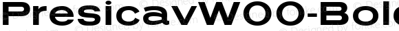 PresicavW00-Bold Regular