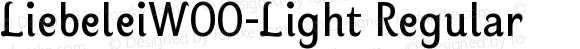 LiebeleiW00-Light Regular